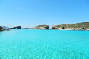 Från Sliema: Dagskryssning till Gozo, Comino och Blå lagunen