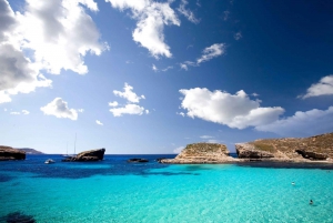 From Sliema: Gozo, Comino & The Blue Lagoon Boat & Bus Tour