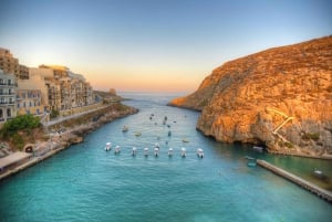 Au départ de Sliema : Gozo, Comino et le lagon bleu : visite en bateau et en bus