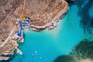 Fra Sliema: Buss- og båttur til Gozo, Comino og Den blå lagune