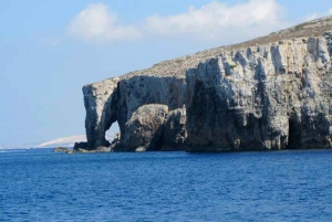 From Sliema or Bugibba: Comino Blue Lagoon Round Trip Ferry