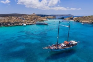 From Sliema: Round Malta Cruise with Lunch and Transfers