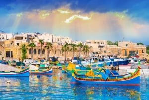 De Sliema: Cruzeiro de ida e volta a Malta com almoço e traslados