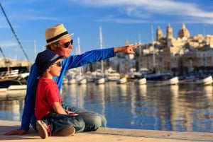 Fra Sliema: Tradisjonelt havnerundfart (CMO)