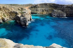 From St. Julian's: Comino and Blue Lagoon Trip by Powerboat