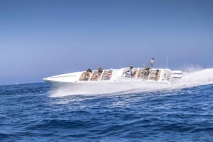 Från St Julian's: Tur med motorbåt till Comino och Blå lagunen