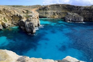 From St. Julian's: Comino and Blue Lagoon Trip by Speedboat