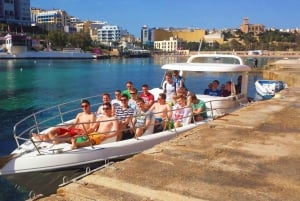 From St. Julian's: Comino and Blue Lagoon Trip by Speedboat