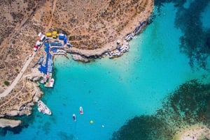 From St. Julian's: Comino and Blue Lagoon Trip by Speedboat