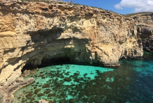 From St. Julian's: Comino and Blue Lagoon Trip by Speedboat