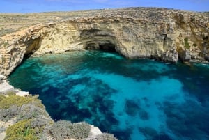 From St. Julian's: Comino and Blue Lagoon Trip by Speedboat