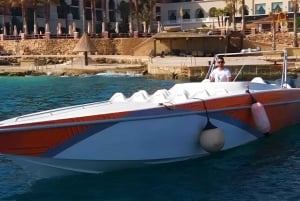 Van St. Julian's: Gozo, Comino & Blue Lagoon per motorboot