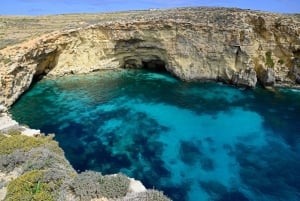 Da St. Julian's: Gozo, Comino e Laguna Blu in barca a motore