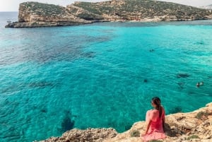 From St. Julian's: Gozo, Comino & Blue Lagoon by Powerboat