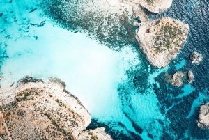 From St. Julian's: Gozo, Comino, Blue Lagoon by Powerboat