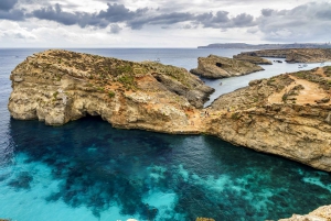 From St. Julian's: Gozo, Comino, Blue Lagoon by Powerboat