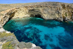 From St. Julian's: Gozo, Comino, Blue Lagoon by Powerboat