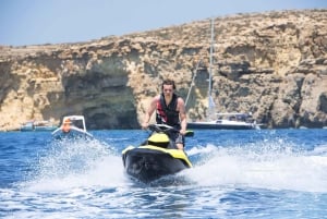 Fra St. Julian's: Jetski-safari til den sydlige del af Malta