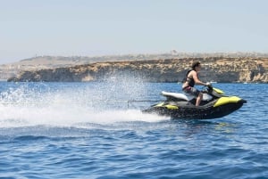Fra St. Julian's: Jetski-safari til den sydlige del af Malta