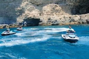 Fra St. Julian's: Jetski-safari til den sydlige del af Malta