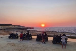 Vanuit Valletta: Blue Lagoon en Gozo Tour met quads en diner