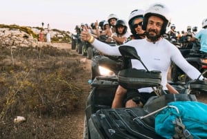 Vanuit Valletta: Blue Lagoon en Gozo Tour met quads en diner
