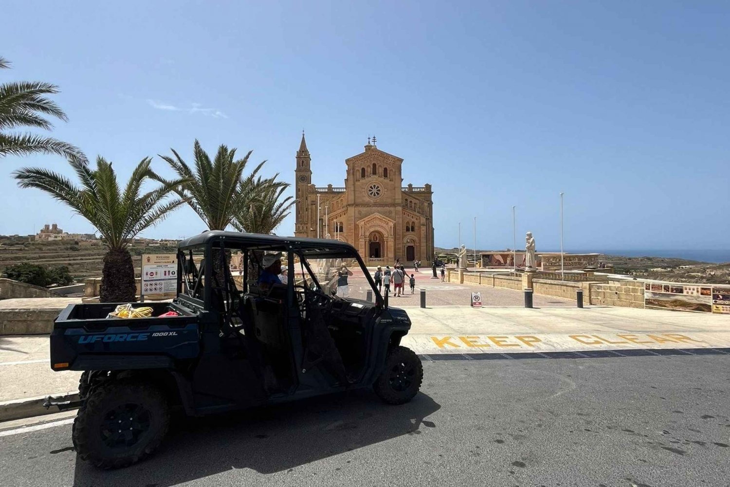 Gozo: Dagsutflykt med buggy med lunch och badstopp