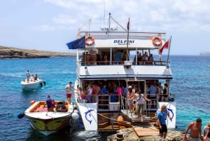 Full-Day Cruise to Comino and Blue Lagoon with Open Bar