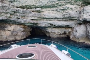 Full Day Private Boat Charter in Malta & Comino