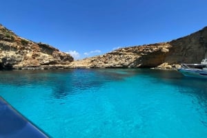 Full Day Private Boat Charter in Malta & Comino