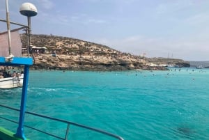 Full day private charter around Comino, Gozo & Malta