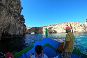 Full day private charter around Comino, Gozo & Malta