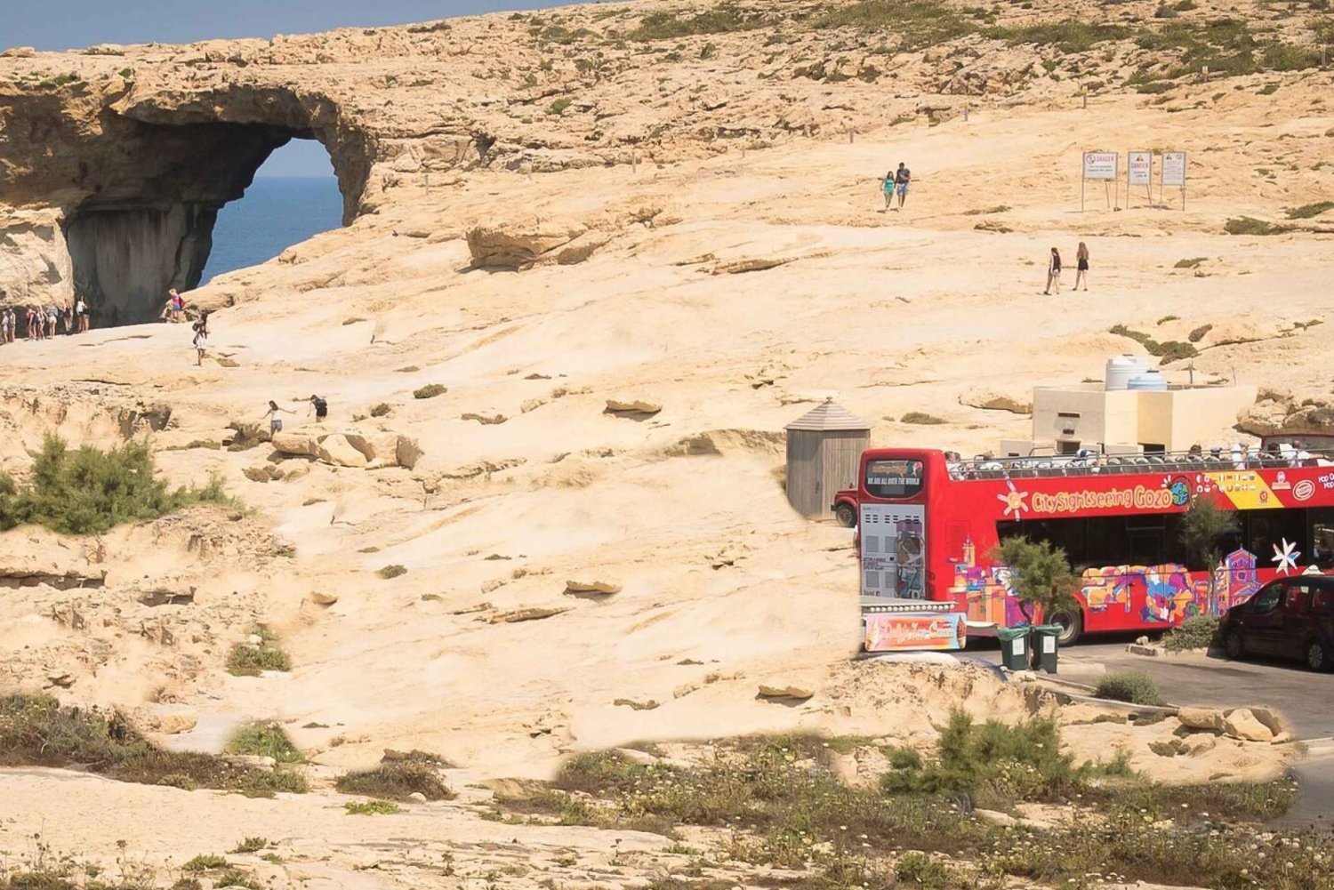 Gozo 1-Day Hop-On Hop-Off City Sightseeing Bus Tour
