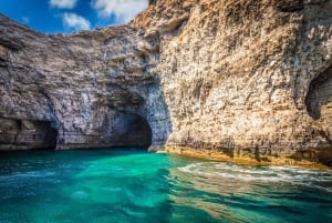 Gozo: 20-minutowa wycieczka po jaskiniach i przystanek w Błękitnej Lagunie