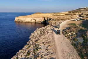 GOZO All Inclusive Self Drive Jeep day tour wt Blue Lagoon