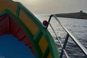 Krydstogt langs Maltas kyst: Comino, Blue Lagoon og Crystal Lagoon