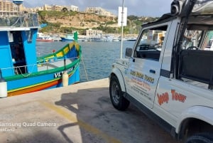 Gozo : Visite guidée privée personnalisable en jeep avec déjeuner