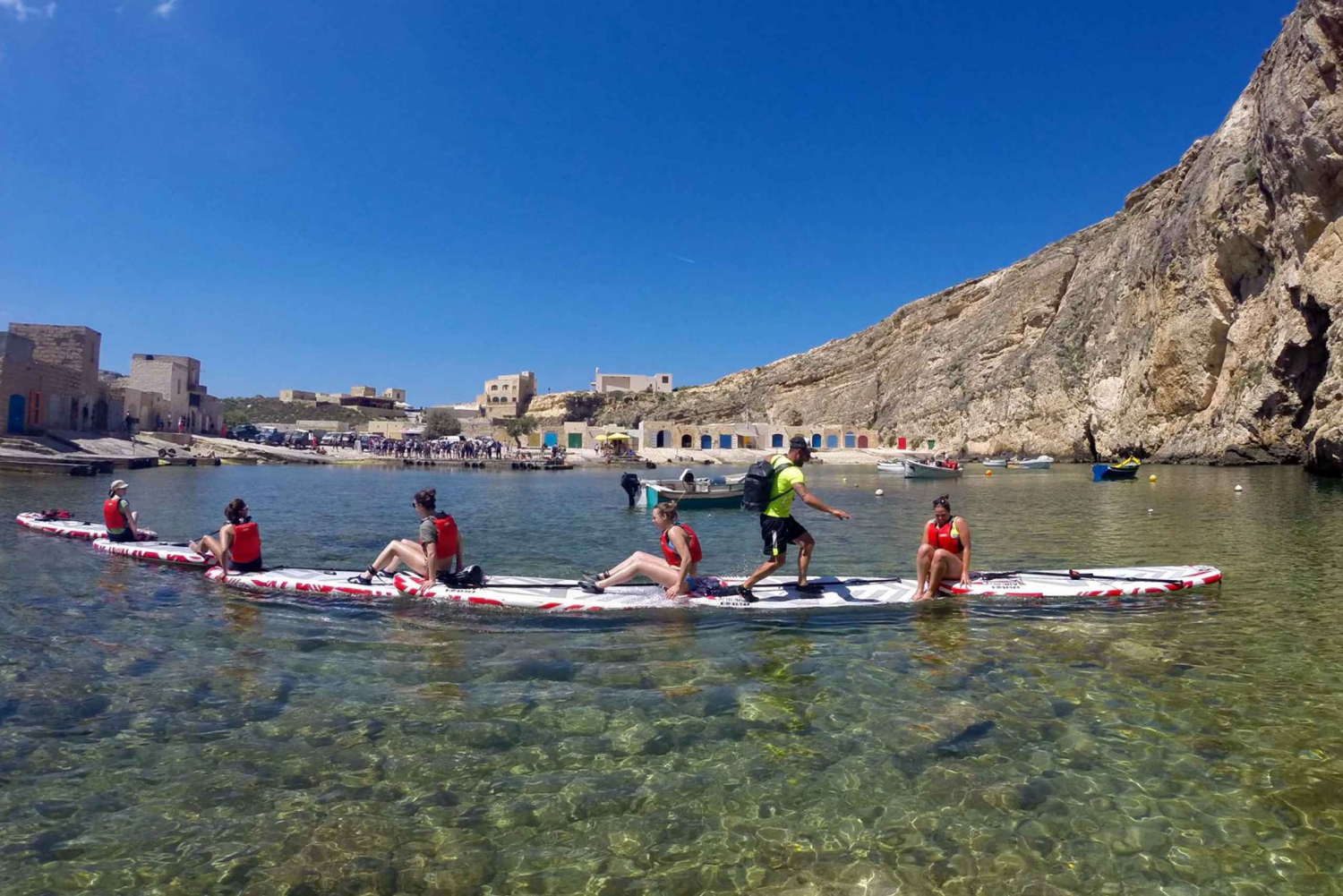 Gozo: Guided Stand-Up Paddleboarding Instruction and Tour