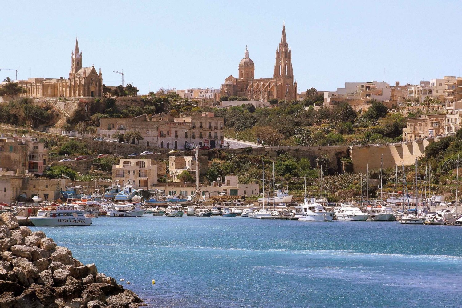 From Sliema or Bugibba: Gozo Heritage Day Pass