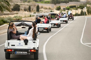 جزيرة غوزو: جولة مشتركة بسيارة جيب عند غروب الشمس وزيارة كومينو