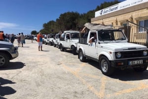 Gozo: Jeep Safari & Comino with Buffet Lunch and Wine