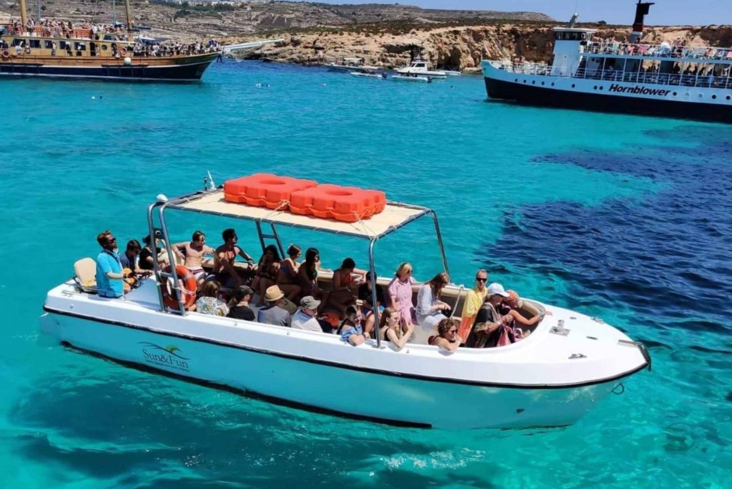 Gozo Jeep-safari og speedbåd
