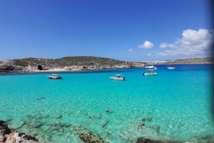 Malta: Aluguel de barco particular para a Lagoa Azul, Gozo e Comino