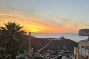 غوزو: نزهة غروب الشمس في خليج إكسليندي مع الماعز القزم