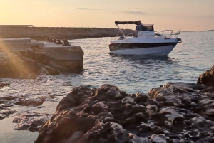 Halve dag - 4 uur Comino, Blue Lagoon maximaal 12 gasten