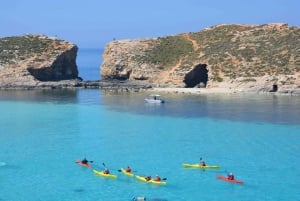 Caiaque em Gozo e Comino - Uma aventura incrível