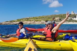 Kayak Gozo & Comino - Journée complète d'aventure en kayak, avec déjeuner