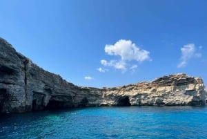 Malta: Comino, Gozo, Blue & Crystal Lagoon og grottekrydstogt