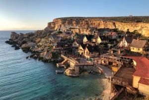 Malta: Blå grotte, Dingli, Rabat, Mdina, Ta Qali og Mosta