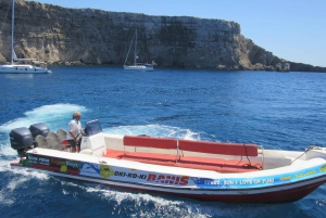 Malta: Wycieczka łodzią motorową po Błękitnej Lagunie i jaskiniach Comino